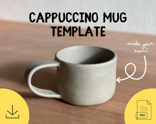 Cappuccino Mug Template