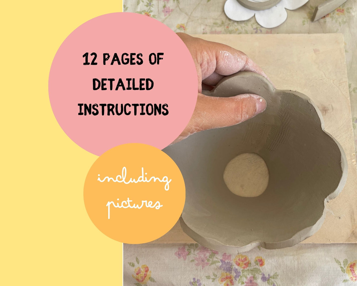 Coffee Pour Over Pottery Template