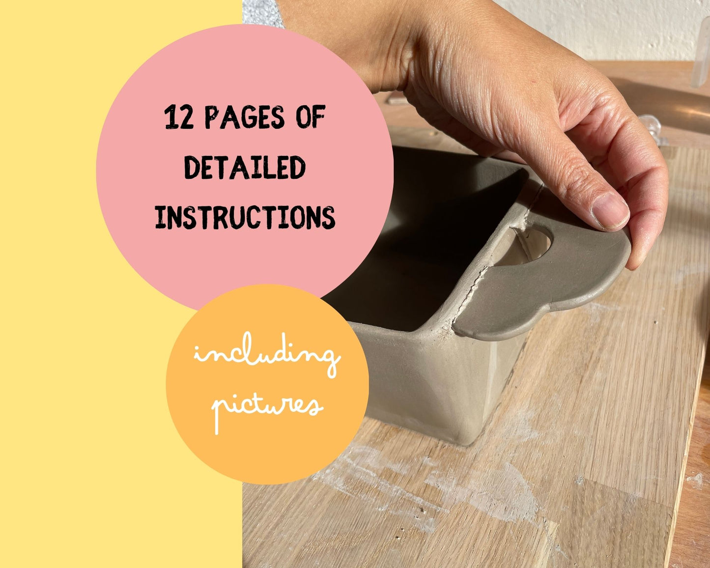 Baking Pan Pottery Template