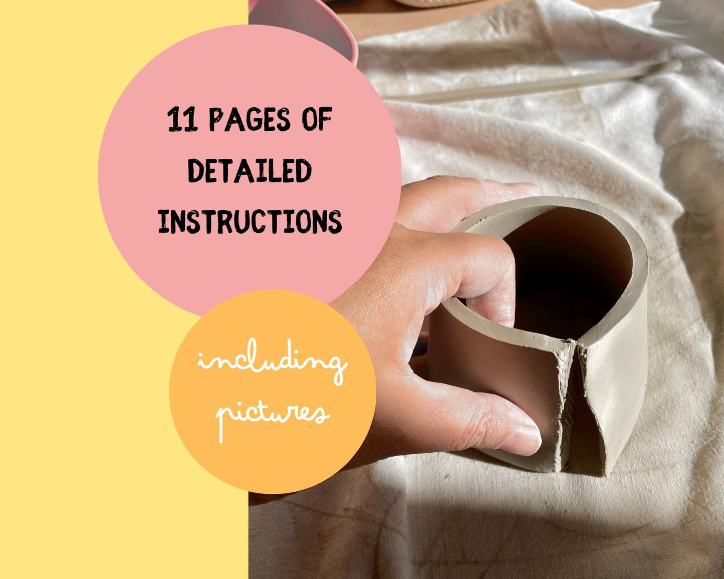 Sugar Jar Pottery Template